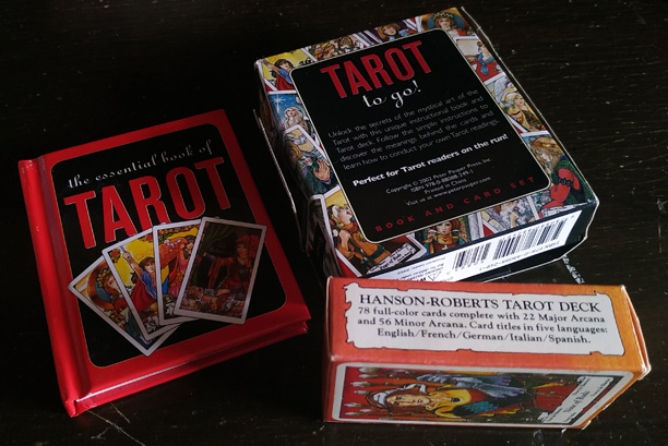 ไพ่ยิปซี Hanson Robert Tarot Deck ของแท้ ชุด Tarot to go และคู่มือสี่สีทั้งเล่ม ใน Boxset สวยงาม