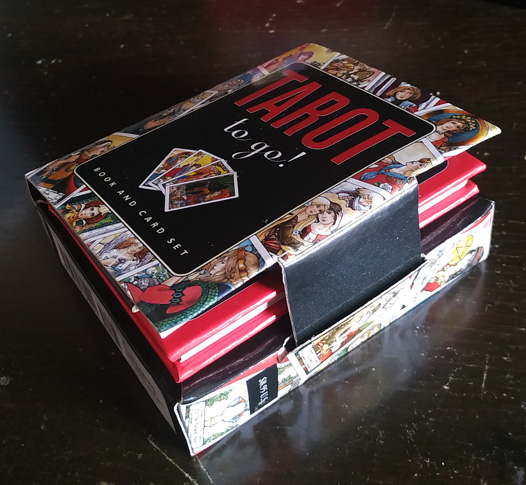 ไพ่ยิปซี Hanson Robert Tarot Deck ของแท้ ชุด Tarot to go และคู่มือสี่สีทั้งเล่ม ใน Boxset สวยงาม