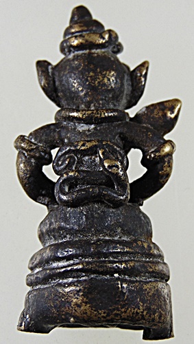 รูปหล่อพระบัวเข็ม เนื้อโลหะ