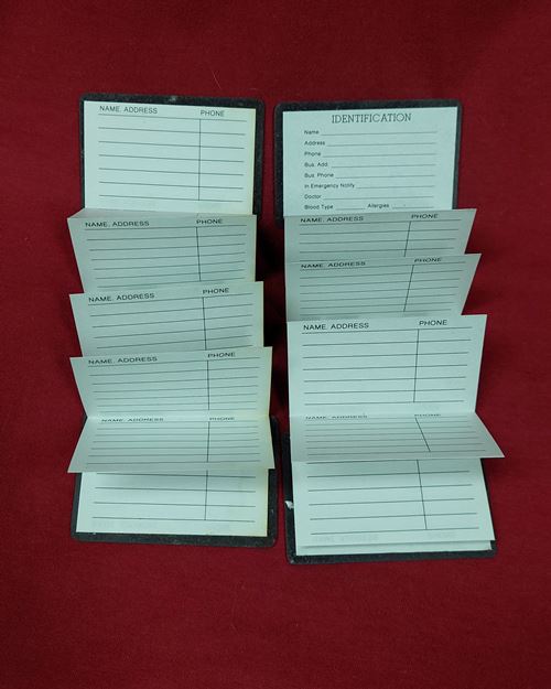 (ปิด49) สมุดจดเบอร์โทรศัพท์แม่เหล็ก Winnie the pooh 2ชิ้น (สภาพไม่ได้ใช้)
