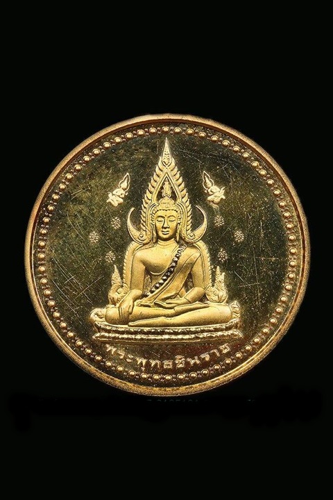 เหรียญหลวงพ่อโสธร หลัง พระพุทธชินราช