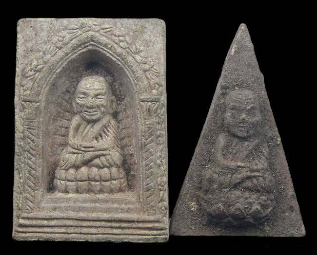 หลวงปู่ทวด วัดห้วยมงคล ประจวบฯ ทีเดียว 2 องค์