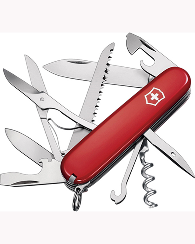 มีดพับ Victorinox Huntsman, Red (1.3713) ของแท้ มือ 1 ไม่ผ่านการใช้ พร้อมกล่อง+ใบแนบ