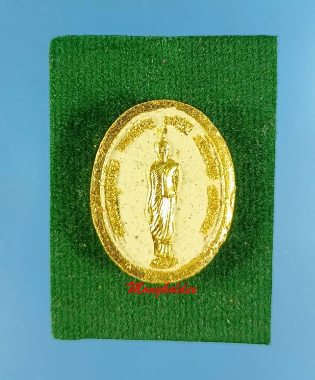 พระผงดอกมะลิหลวงพ่อทันใจ ปิดทอง รุ่นเศรษฐีทั้ง 5 วัดพระธาตุดอยคำ จ.เชียงใหม่ ปี63