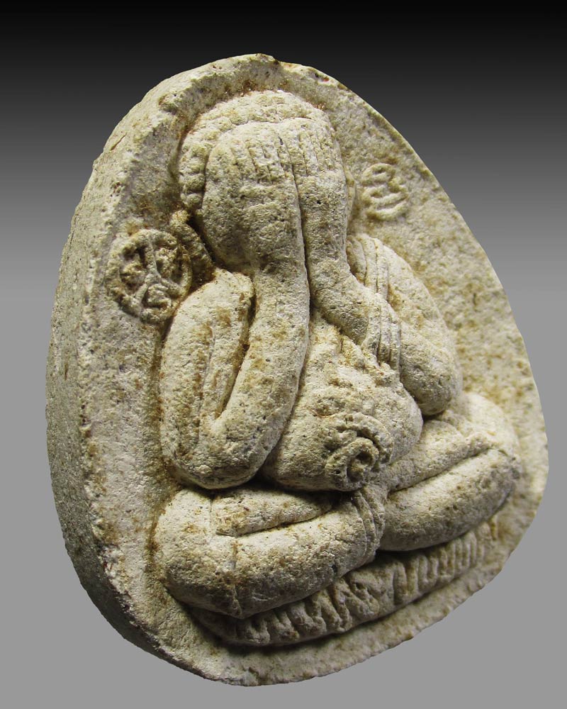 พระปิดตา อ.วรา ปราการ (เนื้อผงอาถรรพ์ 3 พ่อแม่ลูก)