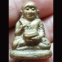 พระรูปหล่อหลวงพ่อเงิน โค็ต ว.อ. ไม่ทราบที่