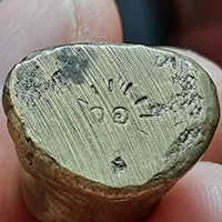 พระรูปหล่อหลวงพ่อเงิน โค็ต ว.อ. ไม่ทราบที่