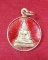 เหรียญพระพุทธกะไหล่ทองลงยา วัดคณิกาผล ป้อมปราบ กทม.ปี2525