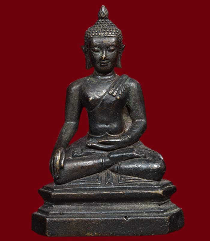 กริ่งพระพุทธ ด้านหลังมีโค๊ต ใต้ฐาน โค๊ตเลเซอร์ ไม่ทราบที่