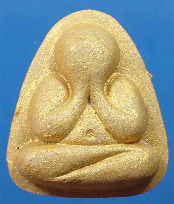 TOP สุดของรุ่นปิดตาทาทองหลวงพ่อเริ่ม ปรโม วัดจุกกะเฌอ รุ่นแรก ปี ๒๙ สวยกริ๊บยันกล่อง*222