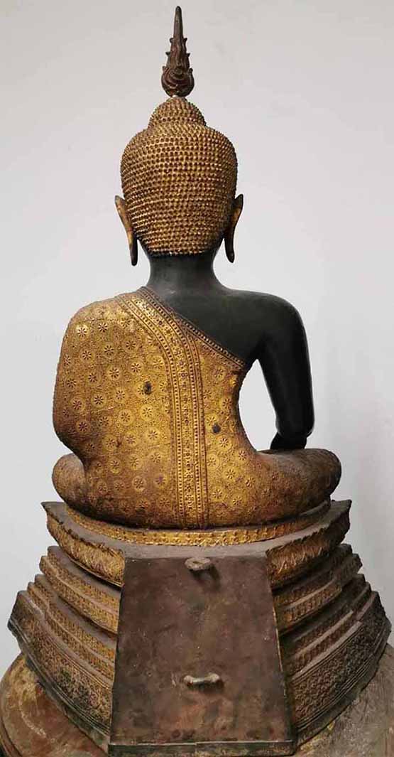 ที่สุดแห่งความหายาก พระบูชาสมัยรัตนโกสินทร์แท้ ๆ สวยสมบูรณ์องค์ใหญ่ยักษ์+บัตรรับรองพระแท้*242
