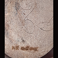 เหรียญ รุ่น 1 พระเจ้าแสนแซ่ วัดแม่สูนหลวง อ.ฝาง จ.เชียงใหม่ จารมือ ตอกหมายเลข มส. ๑๕๓๔