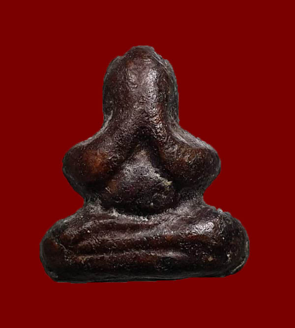 พระปิดตาพิมพิ์ชลูดสองหน้า หลวงพ่อทองสุข วัดสะพานสูง "รุ่นแจกแม่ครัว ปี2505"