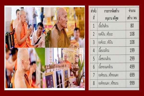 หนุมานตรีศูล วัดสุทัศน์เทพวรราราม "รุ่นปี2559" ..เนื้อชนวน