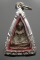 พระนางกำแพง.เนื้อชินเงิน.กรุวัดบรมธาตุกำแพงเพชร เนื้อชินเงิน