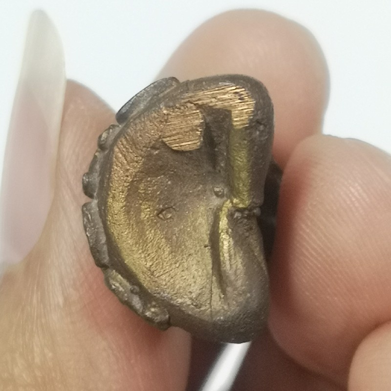 พระปิดตายันต์ยุ่ง มหาลาโภคูณลาภ หลวงพ่อคูณ วัดบ้านไร่ ปี 36 เนื้อนวะโลหะ