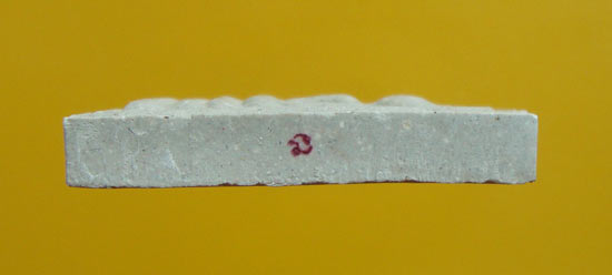 พระสมเด็จผงพรายกุมารหลังยันต์ห้าฝังพลอย ปี 2552 หลวงพ่อสาคร วัดหนองกรับ