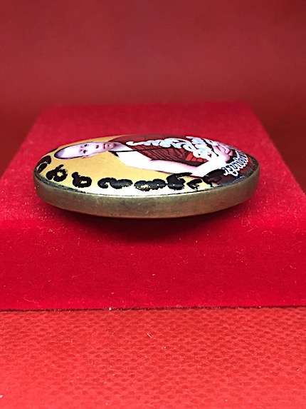 ล็อกเก็ตรุ่นแรกครูบาปองพล สีลสังวโร วัดไชยผาบ จ.เชียงราย ปี58