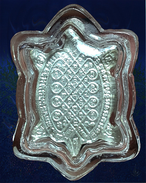 เต่าจิ๋วหลวงปู่หลิว  เนื้อเงิน...