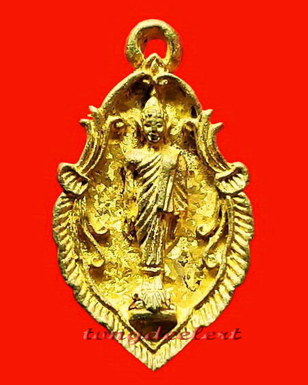 	เหรียญหล่อใบสาเก พระพุทธเจ้าปางเปิดโลก หลวงปู่หลิว วัดไร่แตงทอง เนื้อเกล็ดระฆัง หายาก สวยมากค่ะ