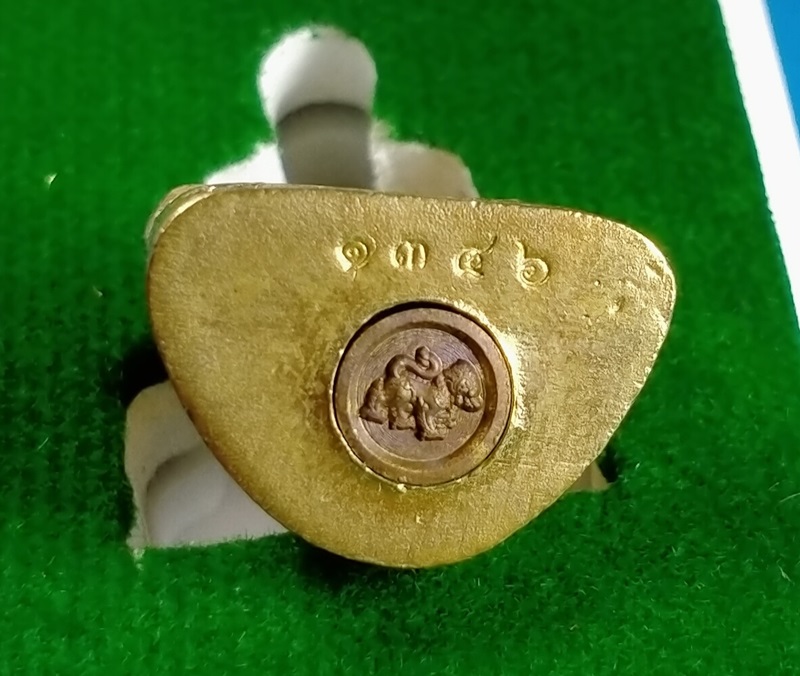 รูปหล่อรวยทันใจ 99 หลวงพ่อพัฒน์ วัดห้วยด้วน นครสวรรค์ เนื้อทองทิพย์ก้นชนวน