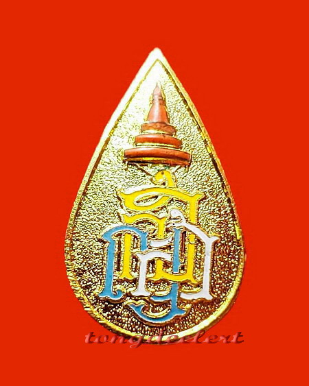 เข็มกลัดญสส. สมเด็จพระญาณสังวรฯ วัดบวรนิเวศ ปี 2535 สวยมากค่ะ