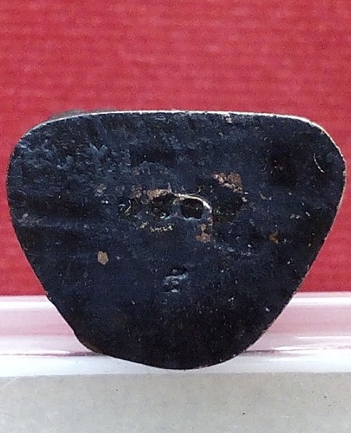 หล่อลอยองค์หลวงปู่ทวด รุ่นสร้างอุโบสถ วัดม่วง กทม. ปี40 เนื้อทองแดงรมดำ ...เคาะเดียวแดง..