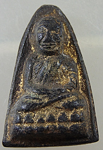 หลวงปู่ทวดเนื้อดินเผา วัดช้างให้ ปี 2513 (ผสมผงว่านหลวงปู่ทวด ปี2497) สร้างโดยพระครูใบฎีกาขาว