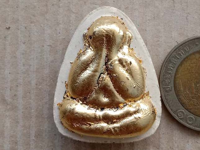 พระปิดตา หลวงปู่หลิว วัดไร่แตงทอง จ.นครปฐม ปี2536 เนื้อผง รุ่นเสาร์ห้าเมตตามหาลาภ พร้อมกล่องเดิม(((ฝ