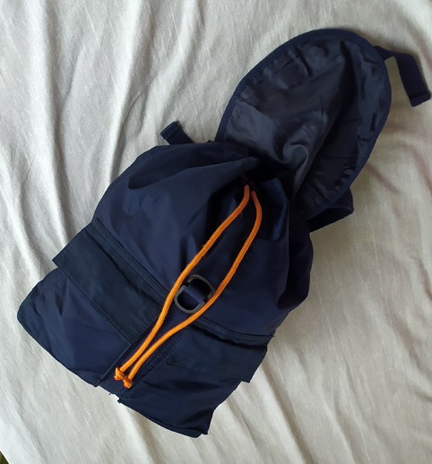 เป้ ZARA MAN ของแท้ สีน้ำเงิน ด้านในส้ม + เชือกส้ม สวยสุดๆ