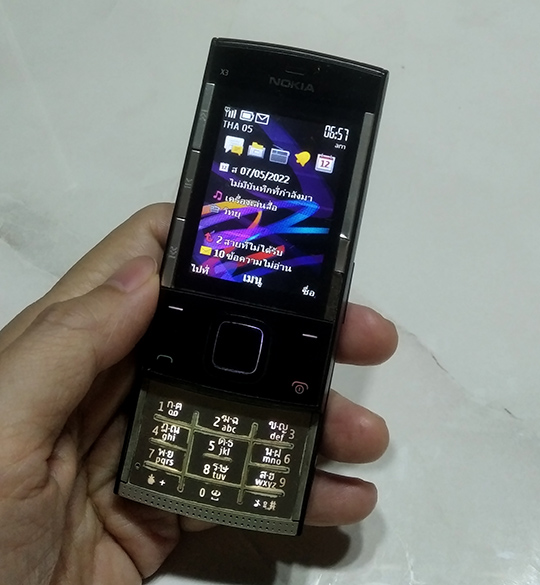 NOKIA X3-00 สไลด์ สวยๆ หายาก ใช้งานปกติครับ
