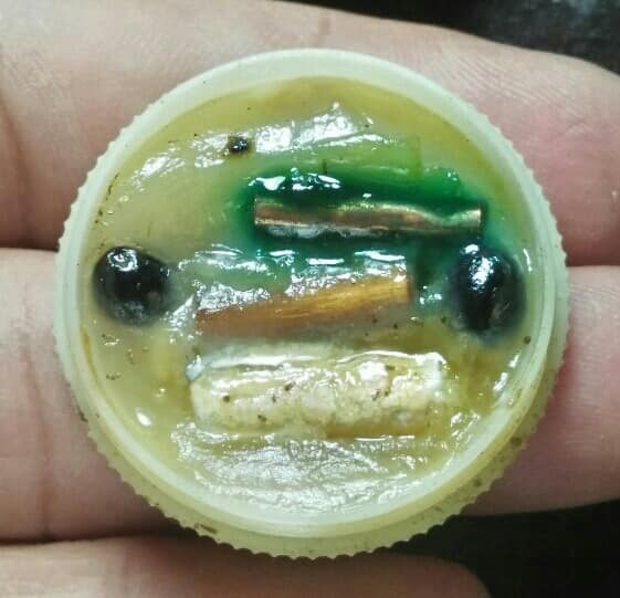 สีผึ้ง หลังจาร