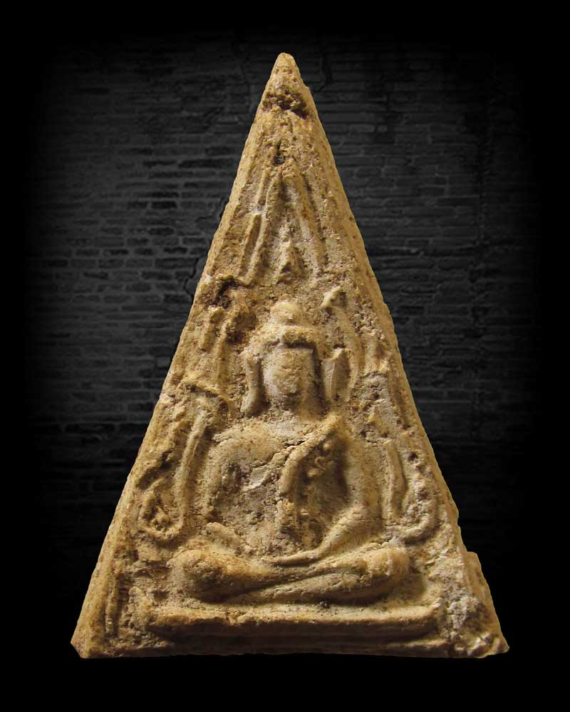 พระนางพญาข้างกนก หลวงปู่นาค วัดระฆัง ออกที่วัดชิโนรส กรุงเทพฯ