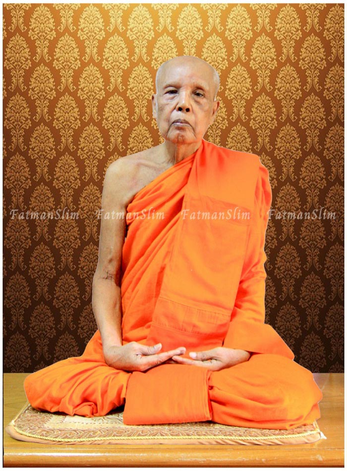 เหรียญพ่อท่านเอ็น วัดเขาราหู จ.สุราษฎร์ธานี รุ่นฉลองเลื่อนสมณศักดิ์ ปี53 เนื้อสามกษัตริย์