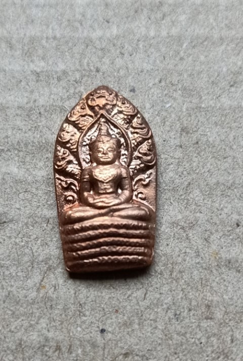 ใบมะขาม นาคปรก หลวงพ่อคูณ รุ่น เศรษฐีร่ำรวย สวยๆ ปี 51