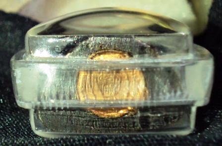 รูปหล่อหลวงปู่หลิว วัดไร่แตงทอง จ.นครปฐม อุดกริ่งเป็นแผ่นทองแดงมีรูปเต่า รุ่นกองทัพบกสร้าง ปี 2539