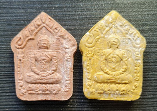 ขุนแผนปั๊มซ้ำผงพรายกุมาร ผสมผงตะไบพระกริ่งชินบัญหลวงปู่ทิม วัดละหารไร่ จ.ระยอง ๒๕๖๓...รวม ๒ องค์ 