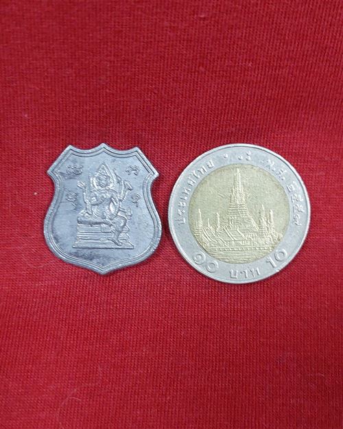 เหรียญพระพรหม เนื้อตะกั่ว วัดสุขใจ กทม.