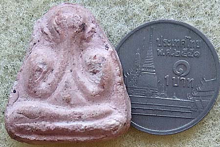 *ปิดตานักกล้าม พิมพ์หลวงปู่แก้ว วัดเคลือวัลย์ เนื้อผงปูนแห้ง วัดประสาทฯ ปี๒๕๐๖*