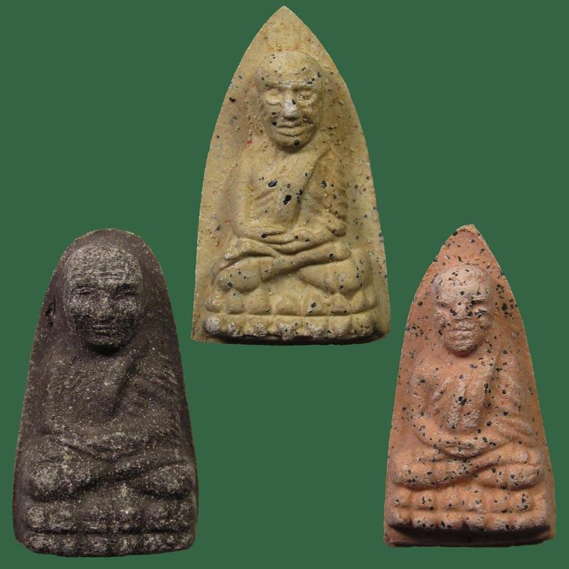 หลวงปู่ทวด วัดประสาทบุญญาวาส ปี 2548 ชุด3องค์ กรุงเทพฯ