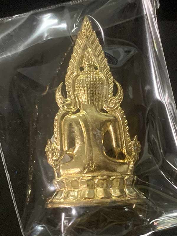 พระพุทธชินราช ซุ้มเรือนแก้ว วัดนางพญา เนื้อทองทิพย์ 3 องค์