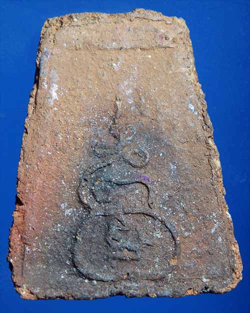 พิมพ์สังกัจจายน์ ลพ.วงษ์ วัดทุ่งผักกูด จ.นครปฐม เนื้อดินเผา