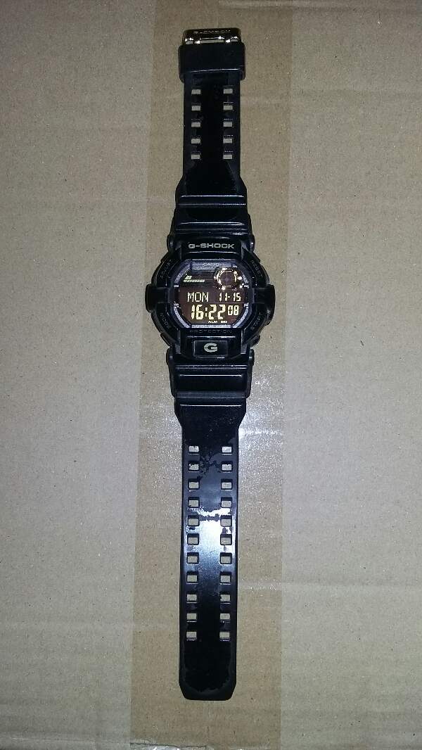 นาฬิกา CASIO G-SHOCK สีดำ รุ่น GD-350 BR (600)