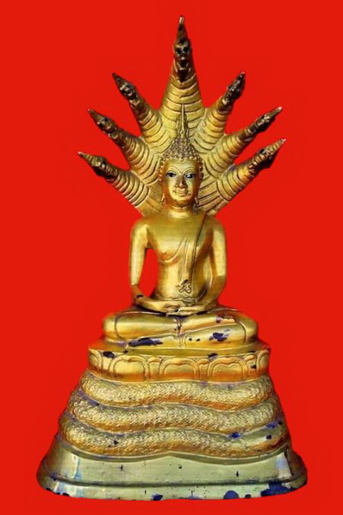 พระบูชาปางนาคปรก 7 เศียร (พระประจำวันเสาร์)