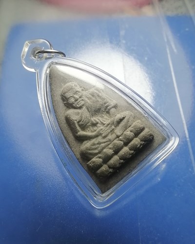 B109ระหลวงพ่อทวด หลังหลวงพ่อจำเนียร วัดต้นเลียบ จ.สงขลา ปี 2539 สภาพสวยๆ