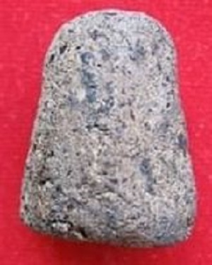 พระปิดตาท้องอุ หลวงปู่เขียว วัดหรงบล เนื้อผงผสมว่าน พ.ศ.2510  จ. นครศรีธรรมราช