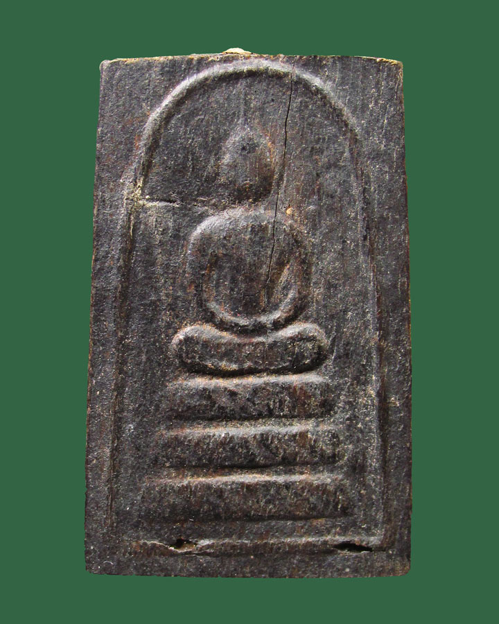 พระสมเด็จ หลวงปู่หิน วัดระฆังฯ ไม้เสาเอกกุฏิสมเด็จโต ธนบุรี ปี2512