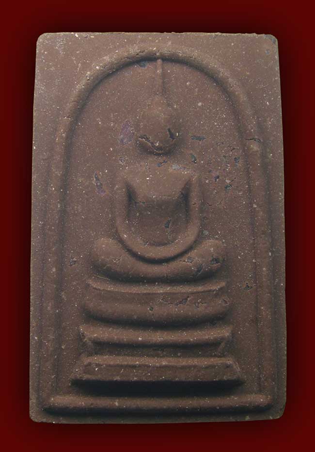 สมเด็จชนะจน เนื้อชานหมากโรยทับทิม หลวงปู่ทิม วัดพระขาว อยุธยา ปี 2540