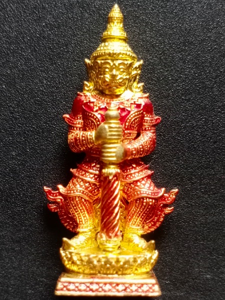 รูปหล่อท้าวเวสสุวรรณ หลวงพ่อพัฒน์ วัดห้วยด้วน เคาะเดียว