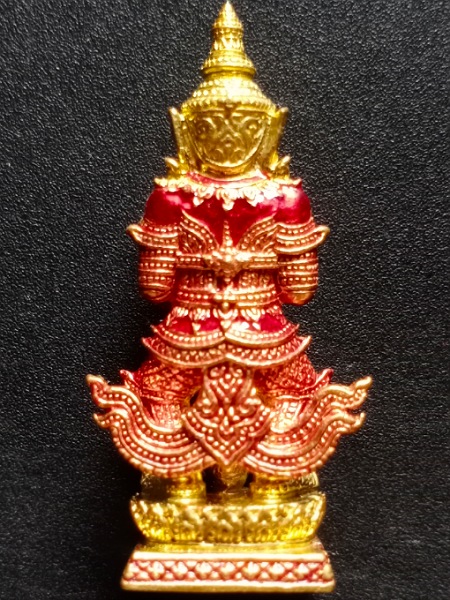 รูปหล่อท้าวเวสสุวรรณ หลวงพ่อพัฒน์ วัดห้วยด้วน เคาะเดียว